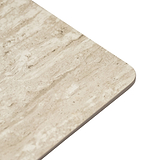 Barlo 120cm Travertine Effect Dining Table from Roseland Furniture