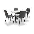 Kadison-sintered-stone-dining-table-white-130cm from Roseland Furniture