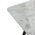 Kadison-sintered-stone-dining-table-grey-130cm from Roseland Furniture