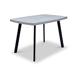 Ciara 160cm Dining Table Light Grey from Roseland Furniture