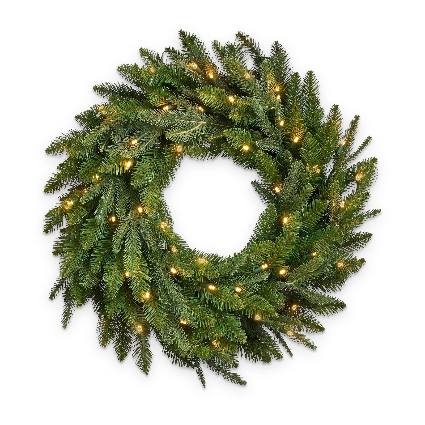RIVINGTON FIR 24in Wreath WWLED from Roseland Furniture