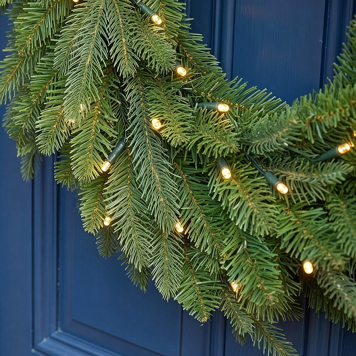 RIVINGTON FIR 24in Wreath WWLED from Roseland Furniture