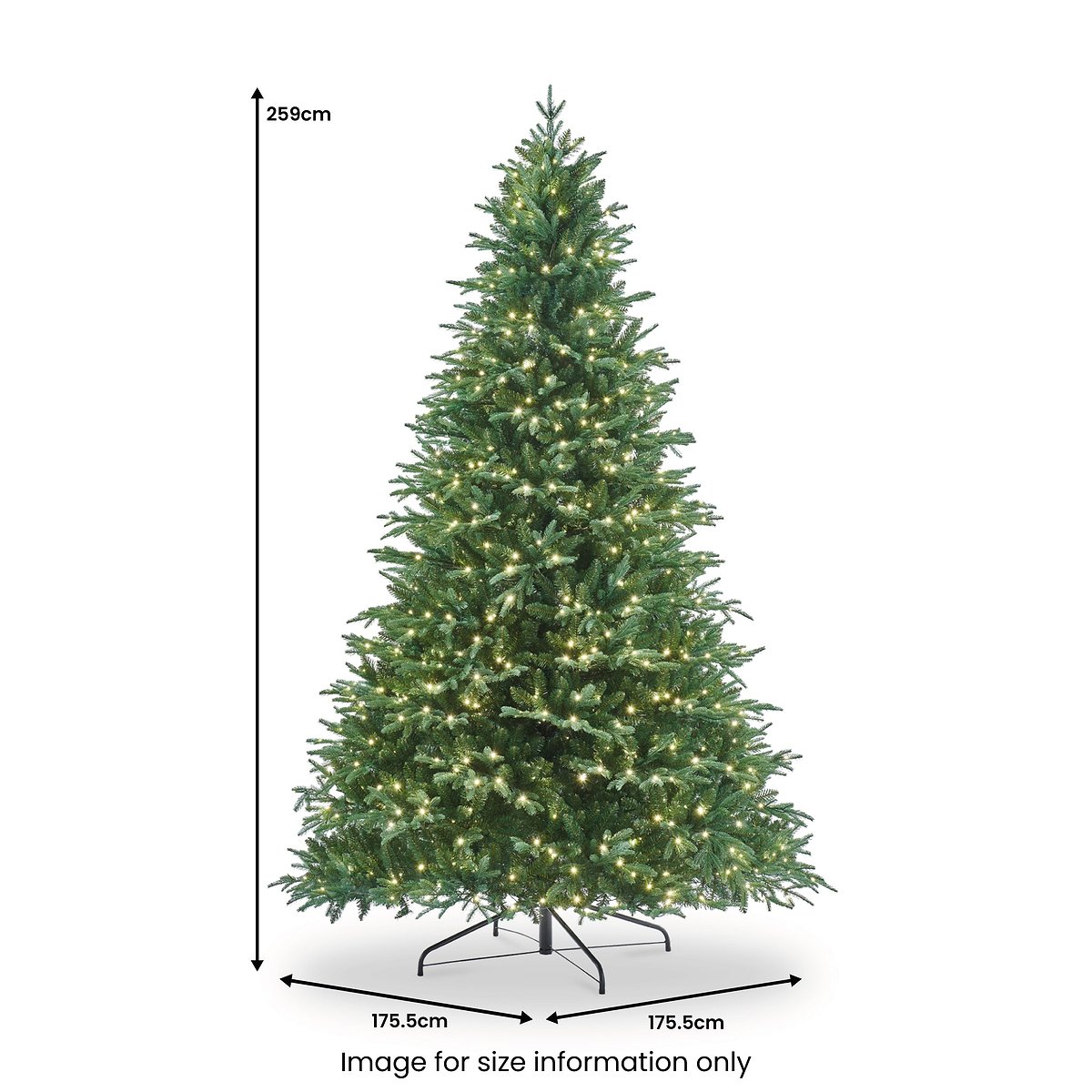 RIVINGTON FIR 8.5ft Tree WWLED from Roseland Furniture
