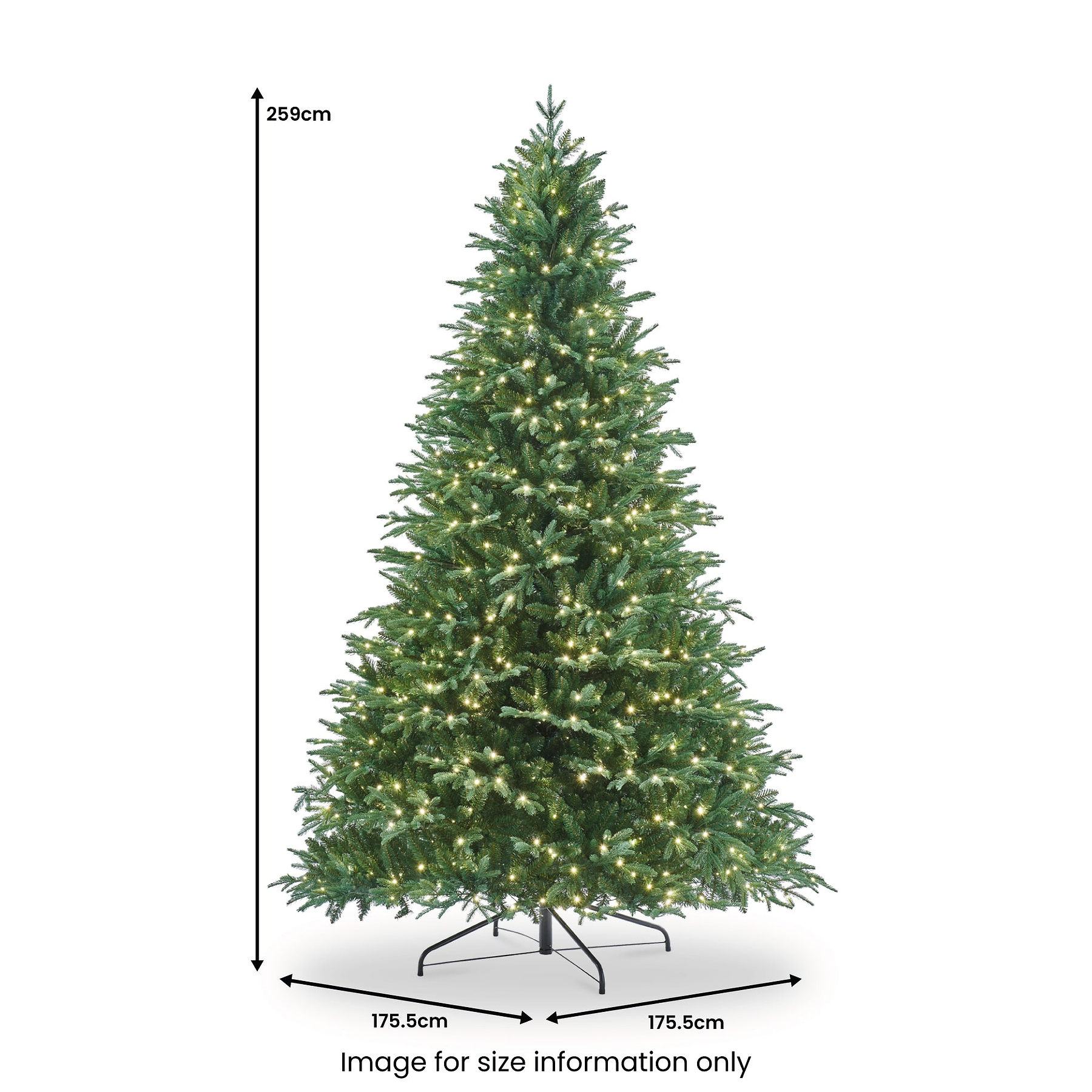 RIVINGTON FIR 8.5ft Tree WWLED from Roseland Furniture