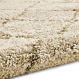 Webster Cream Grey Diamond Two Toned Rug