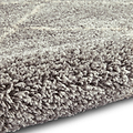 Webster Grey Cream Diamond Two Toned Rug