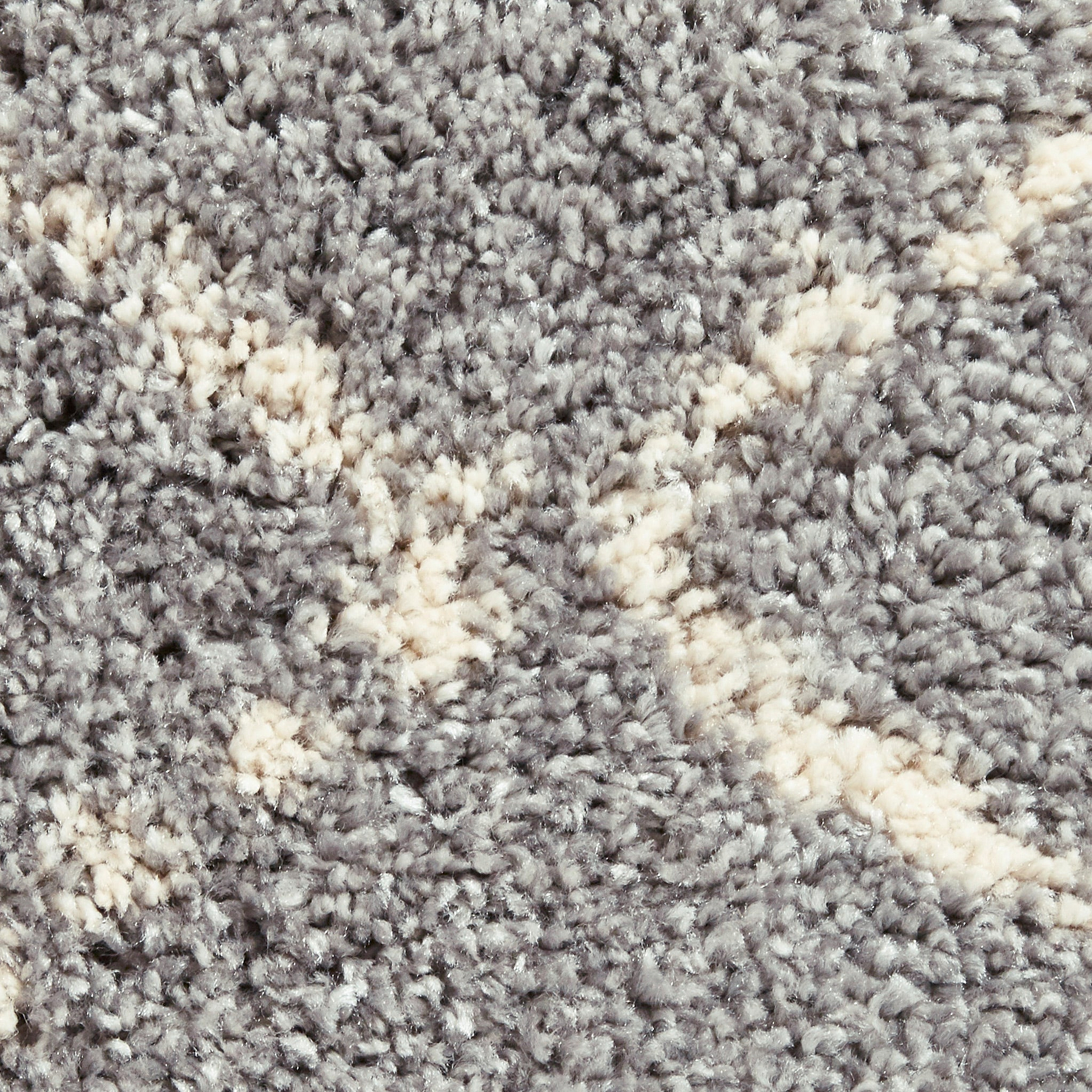 Webster Grey Cream Diamond Two Toned Rug