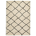 Webster Ivory Diamond Two Toned Rug from Roseland Furniture