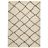 Webster Ivory Diamond Two Toned Rug from Roseland Furniture