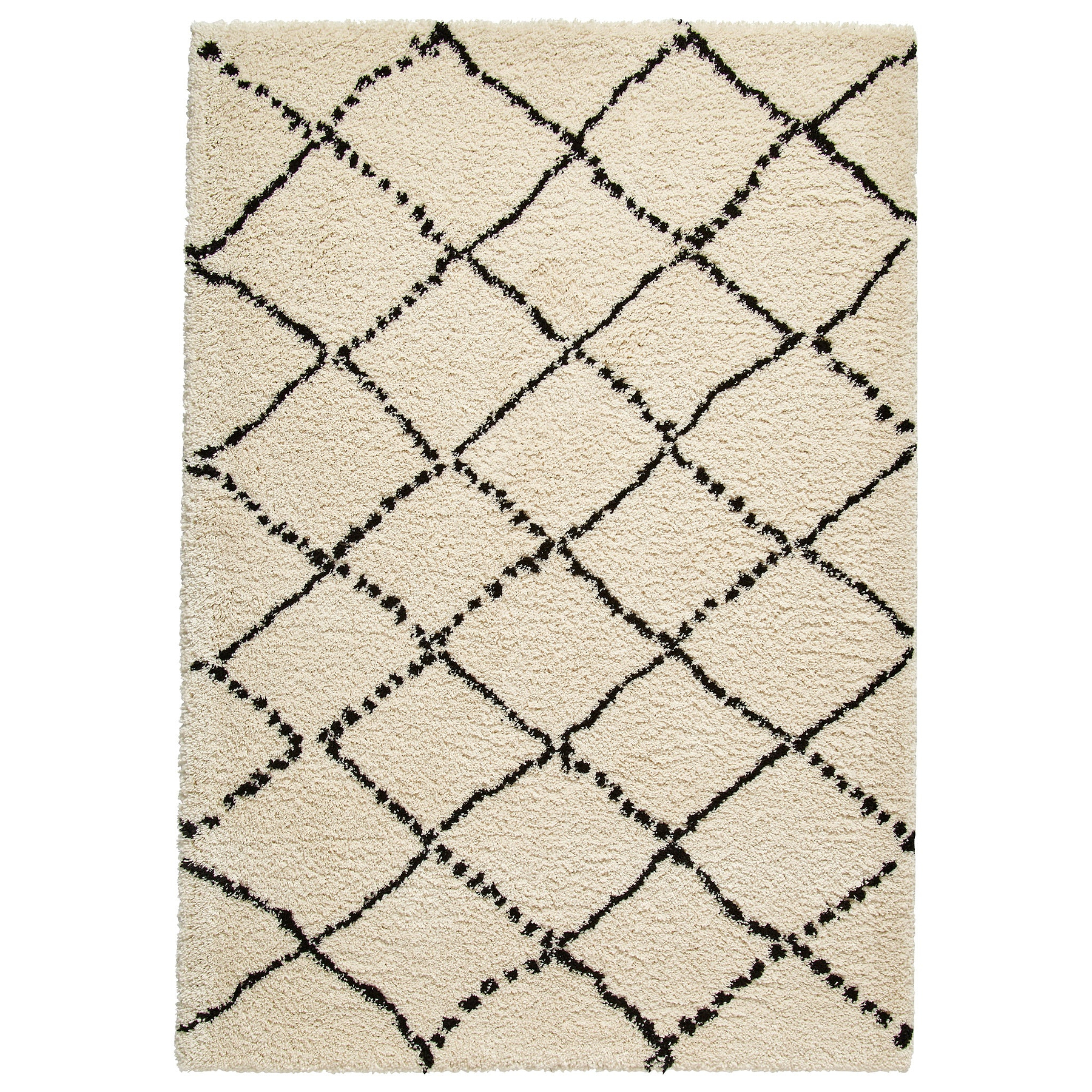 Webster Ivory Diamond Two Toned Rug from Roseland Furniture