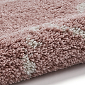 Webster Rose Pink Diamond Two Toned Rug
