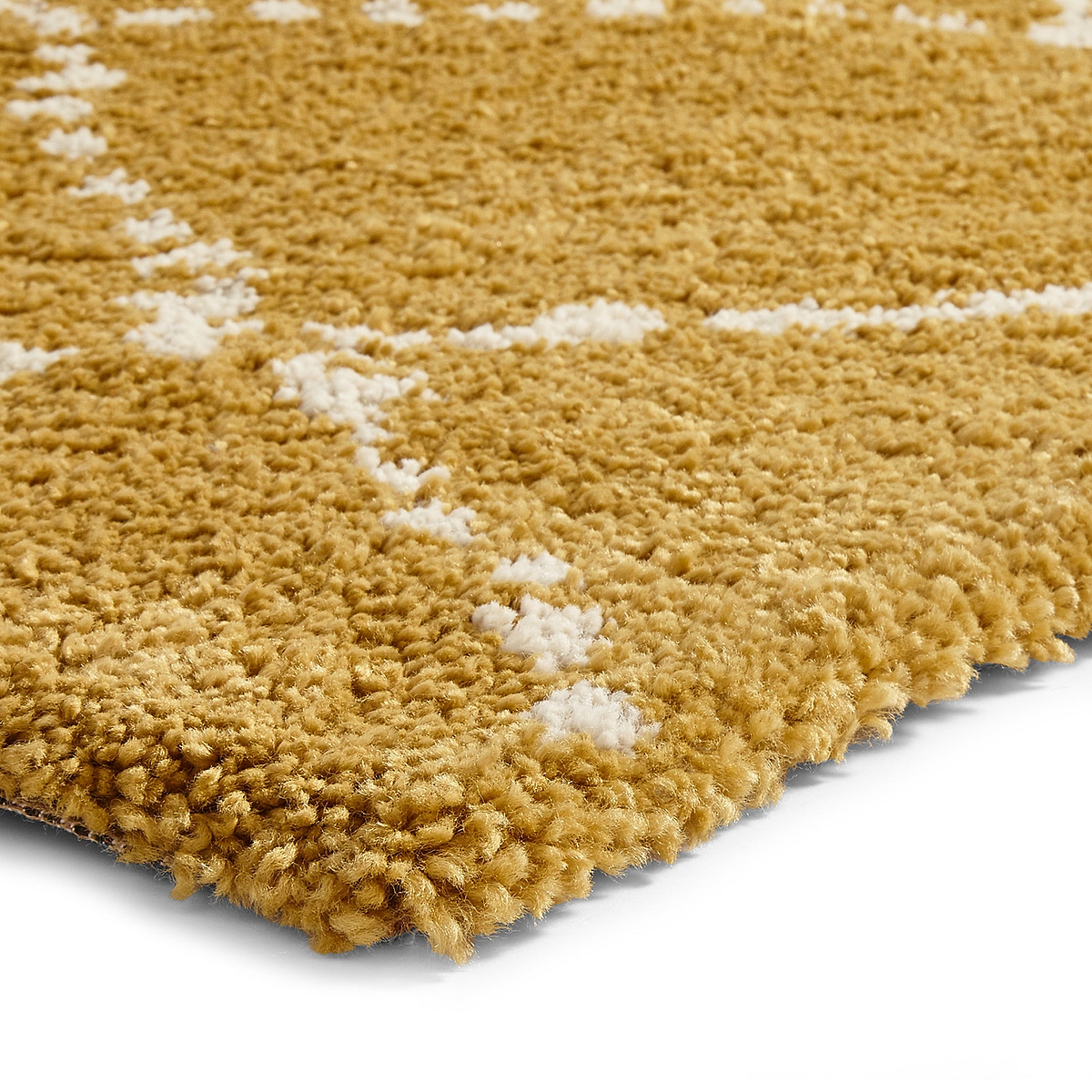 Webster Yellow Diamond Two Toned Rug