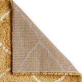 Webster Yellow Diamond Two Toned Rug