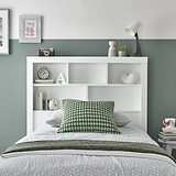 Cooper Wooden Ottoman Storage Bed Frame Grey from Roseland Furniture
