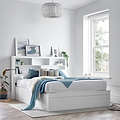Parson Wooden Storage Ottoman Bed Frame Double from Roseland Furniture