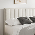 Marilyn Velvet Ottoman Storage Bed Small Double Stone from Roseland Furniture