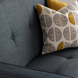 Prudi 2 Seater Sofa Bed Grey from Roseland Furniture