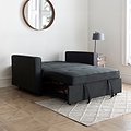 Prudi 2 Seater Sofa Bed Grey from Roseland Furniture