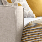 Prudi 2 Seater Sofa Bed Natural from Roseland Furniture