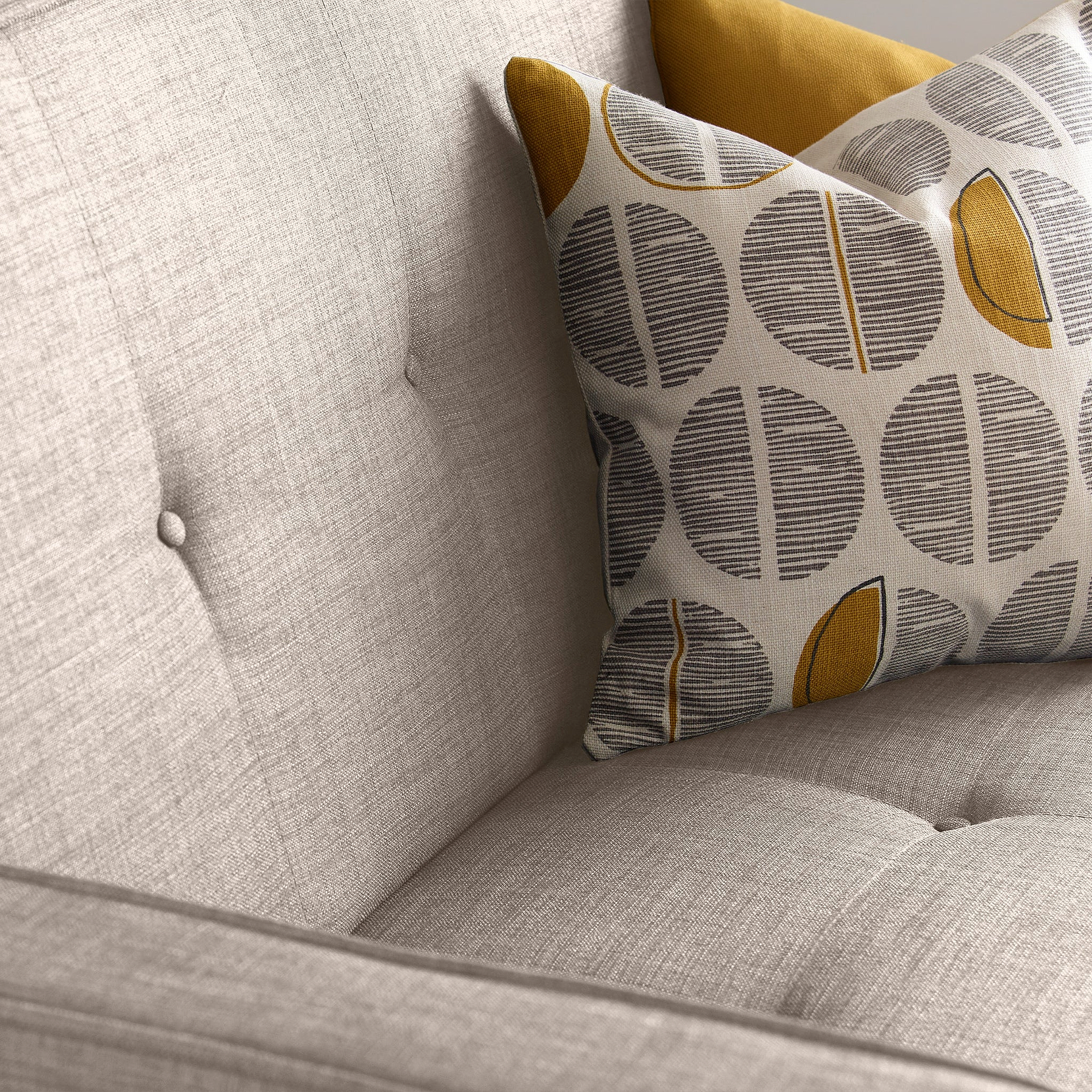 Prudi 2 Seater Sofa Bed Natural from Roseland Furniture