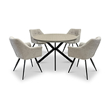 Langley 120cm Round Dining Table from Roseland Furniture