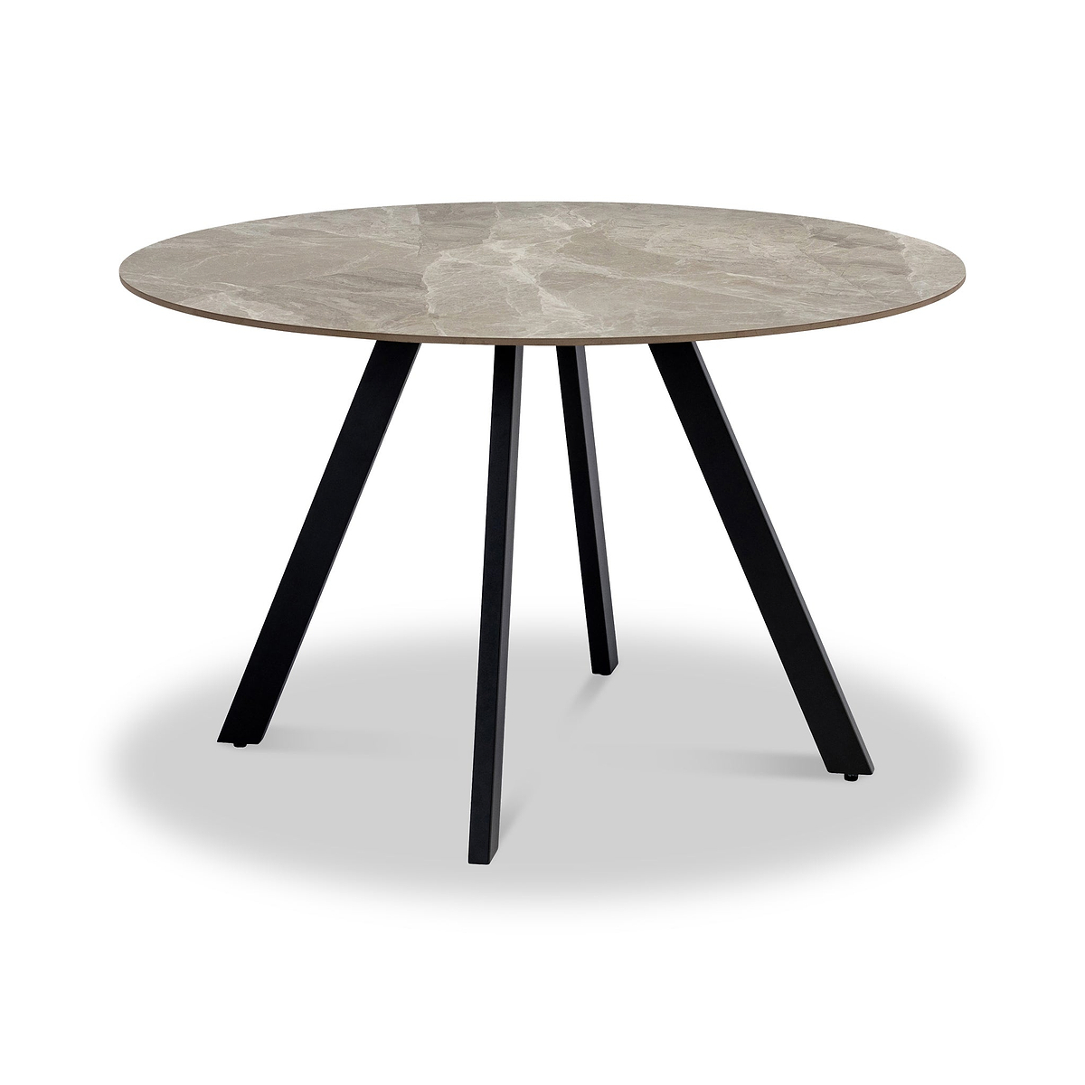 Alveston Sintered Stone Round Dining Table from Roseland Furniture