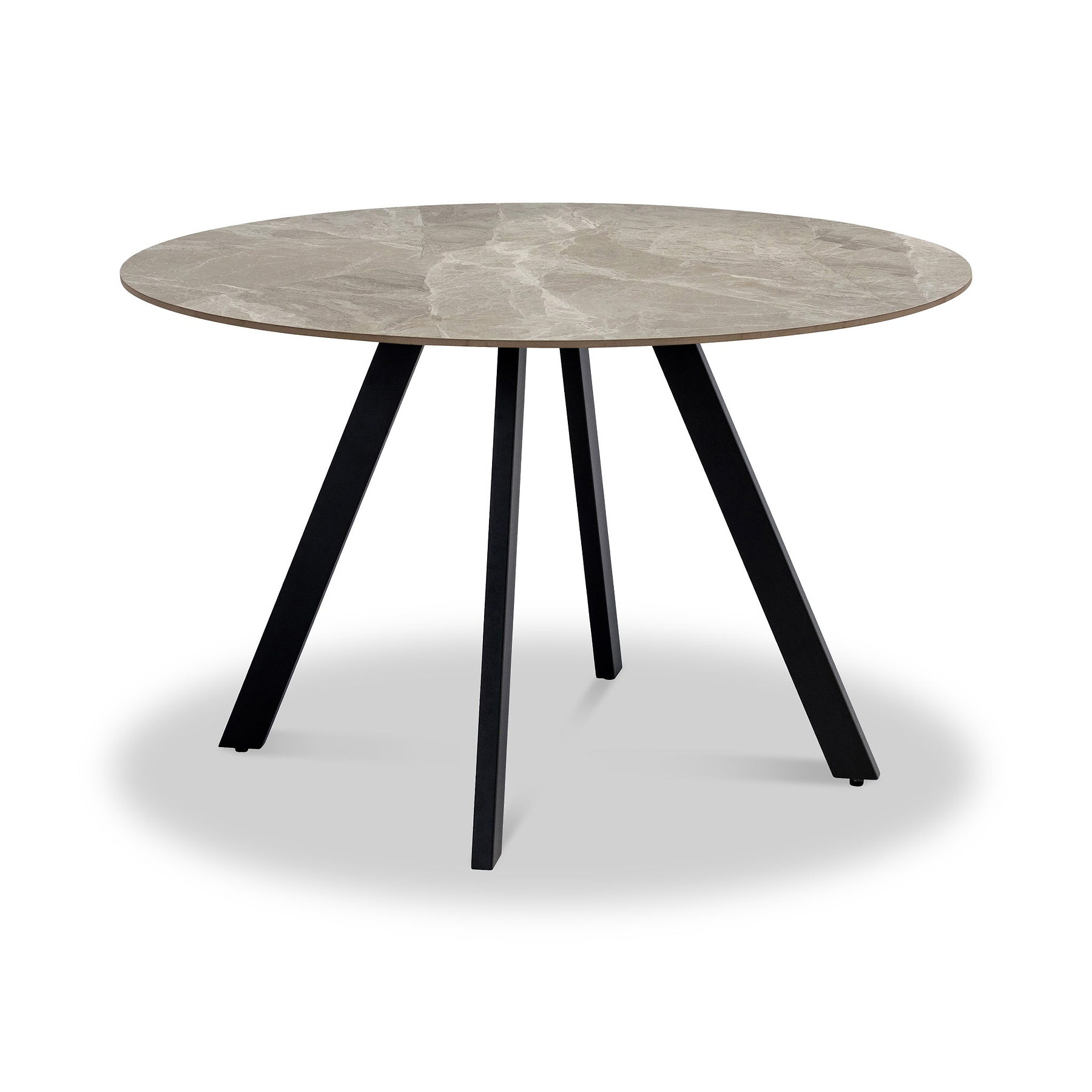 Alveston Sintered Stone Round Dining Table from Roseland Furniture