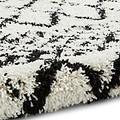 Durham Berber Abstract Shaggy Rug