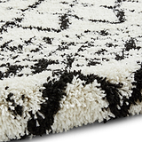 Durham Berber Abstract Shaggy Rug