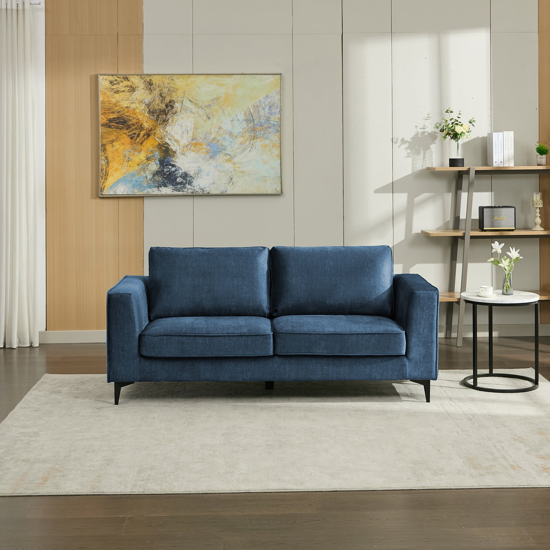 Larkin 3 Seater Sofa Ocean from Roseland Furniture
