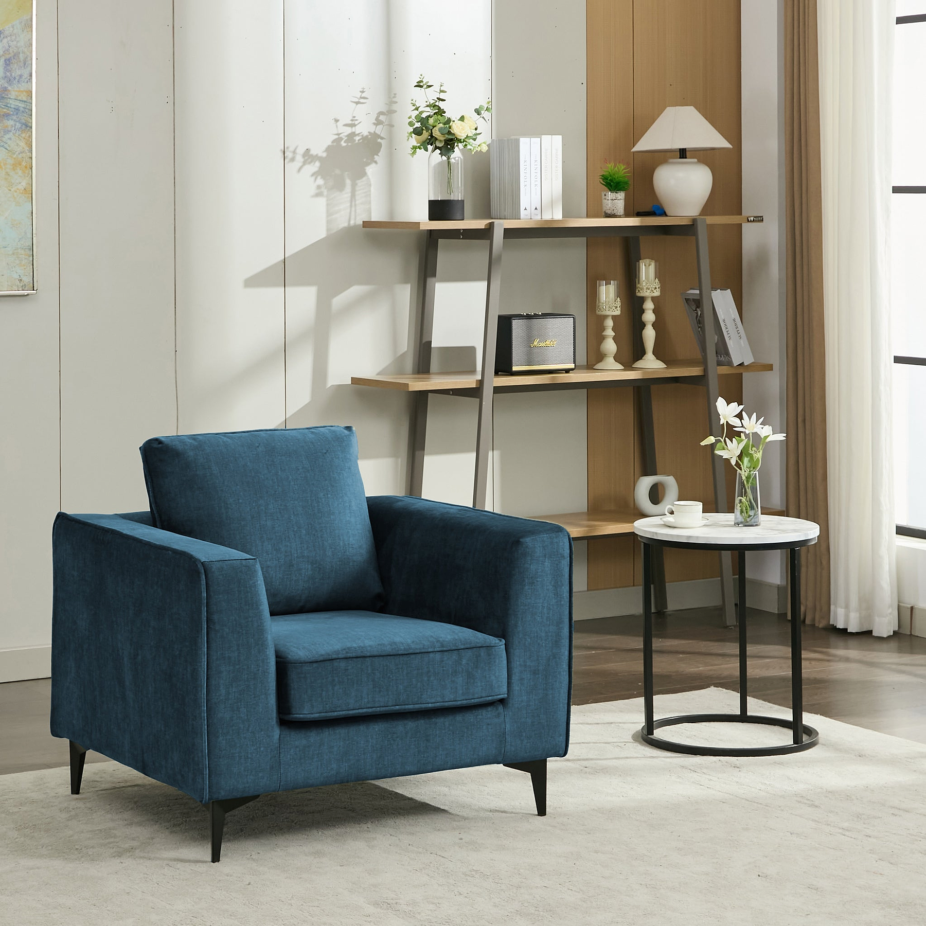 Larkin Armchair Ocean from Roseland Furniture