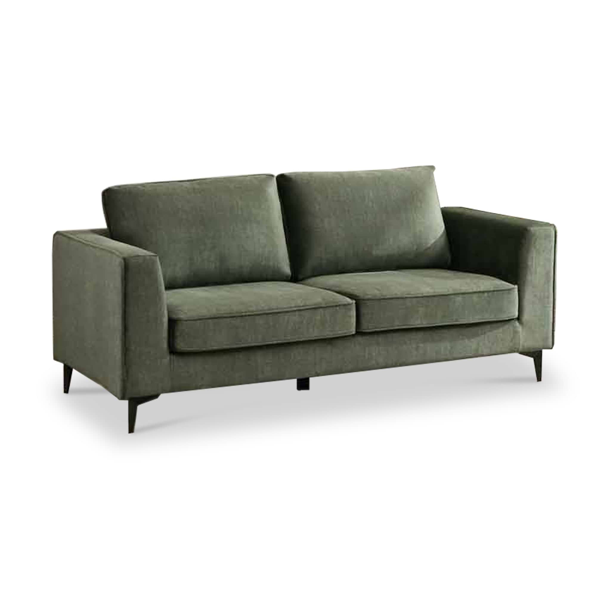 Larkin 3 Seater Sofa Moss from Roseland Furniture