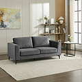 Larkin 3 Seater Sofa Graphite from Roseland Furniture