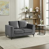 Larkin 2 Seater Sofa Graphite from Roseland Furniture