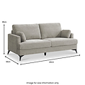 Carbone 3 Seater Sofa from Roseland Furniture