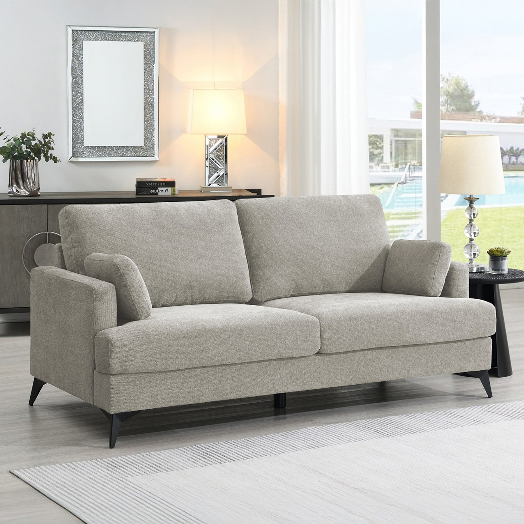 Carbone 3 Seater Sofa from Roseland Furniture