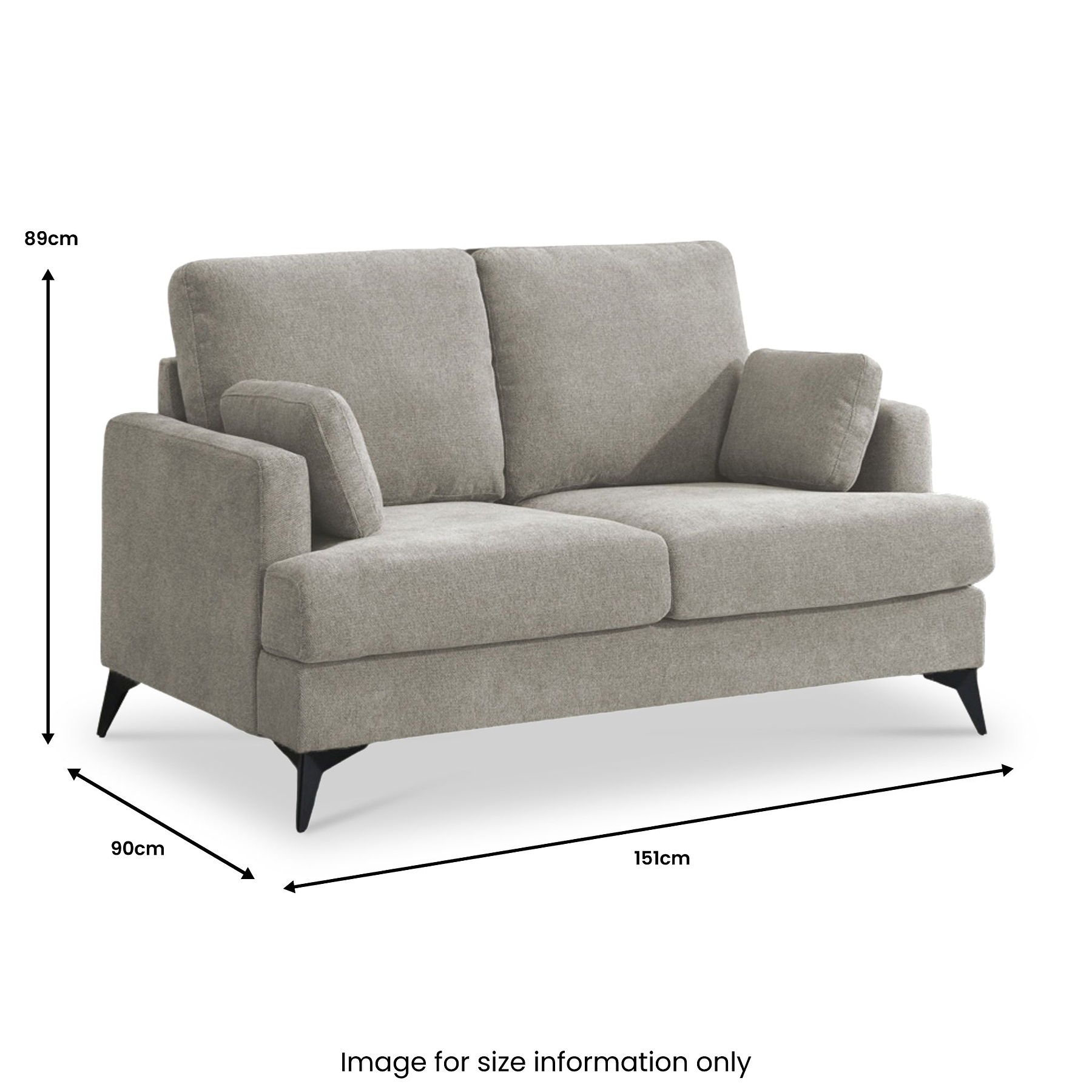 Carbone 2 Seater Sofa from Roseland Furniture