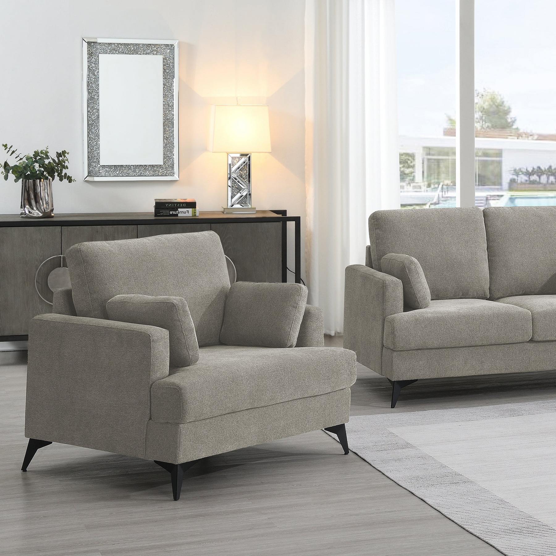 Carbone Armchair Close1 from Roseland Furniture