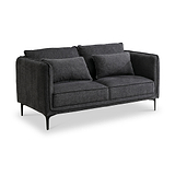 Ellison Piped 2 Seater Sofa Dims from Roseland Furniture