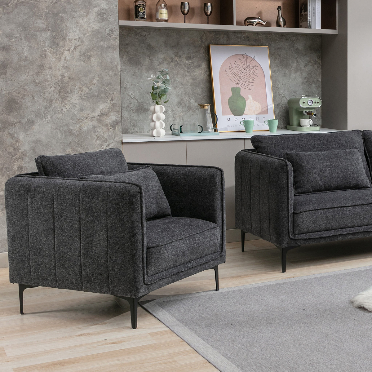 Ellison Piped Armchair from Roseland Furniture