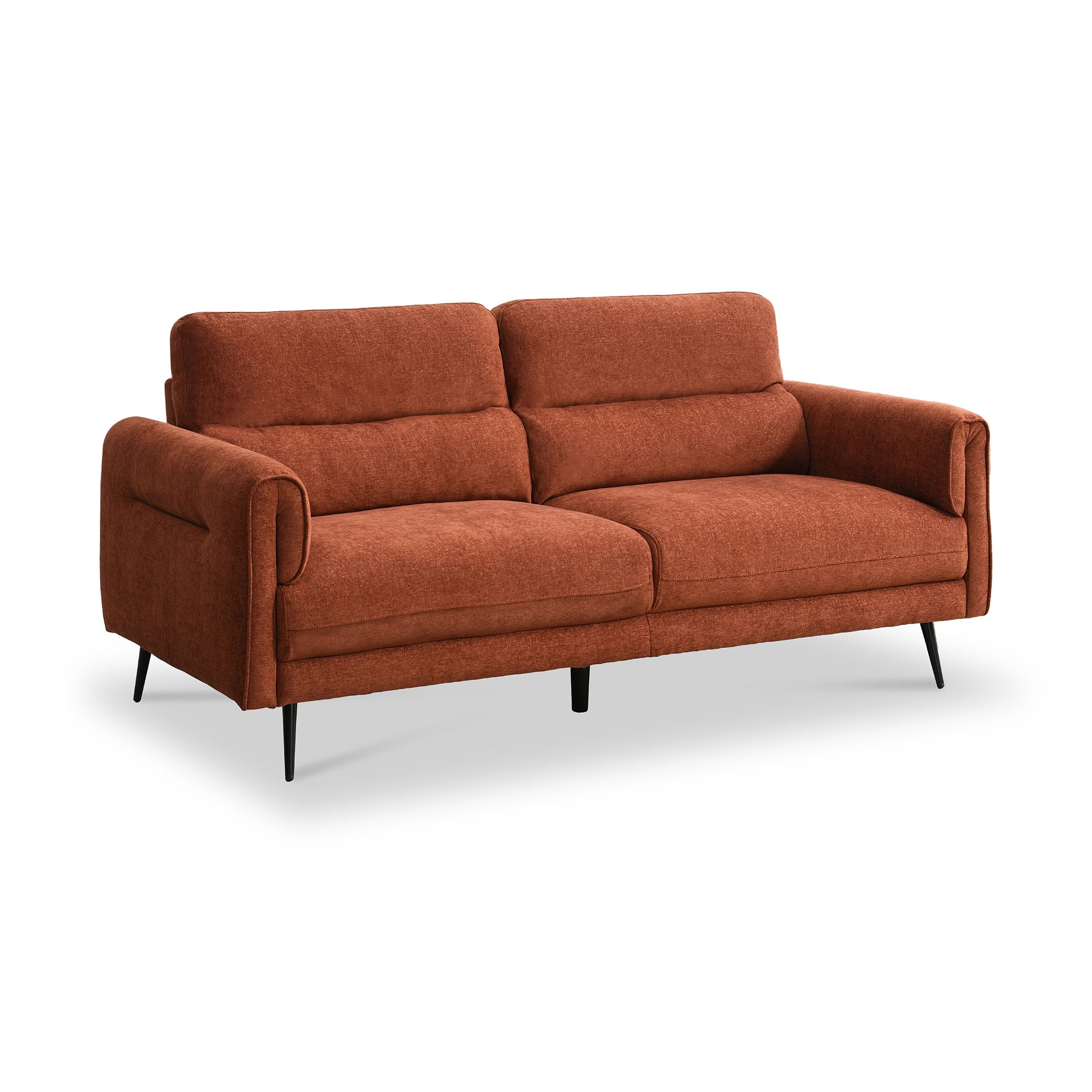 Lindell 3 Seater Sofa Rust from Roseland Furniture
