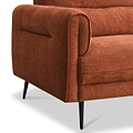 Lindell 2 Seater Sofa Rust from Roseland Furniture