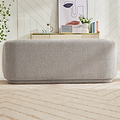 Sudsy Soft Boucle Curve 3 Seater Sofa from Roseland Furniture