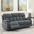 Carson Manual 3 Seater Recliner Sofa from Roseland Furniture