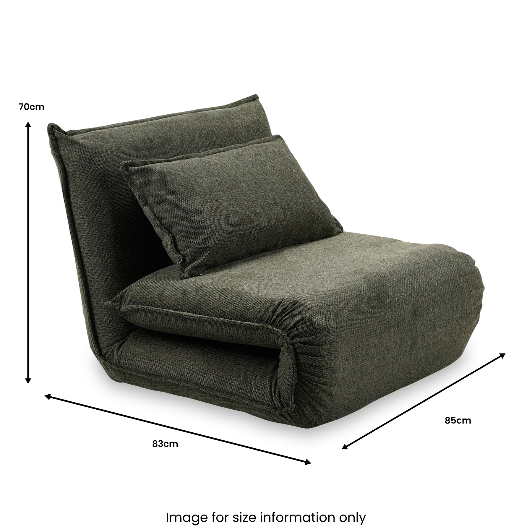 Carwen Click Clack Fold Out Sofa Bed from Roseland Furniture