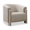 Callistro Curved Accent Chair from Roseland Furniture
