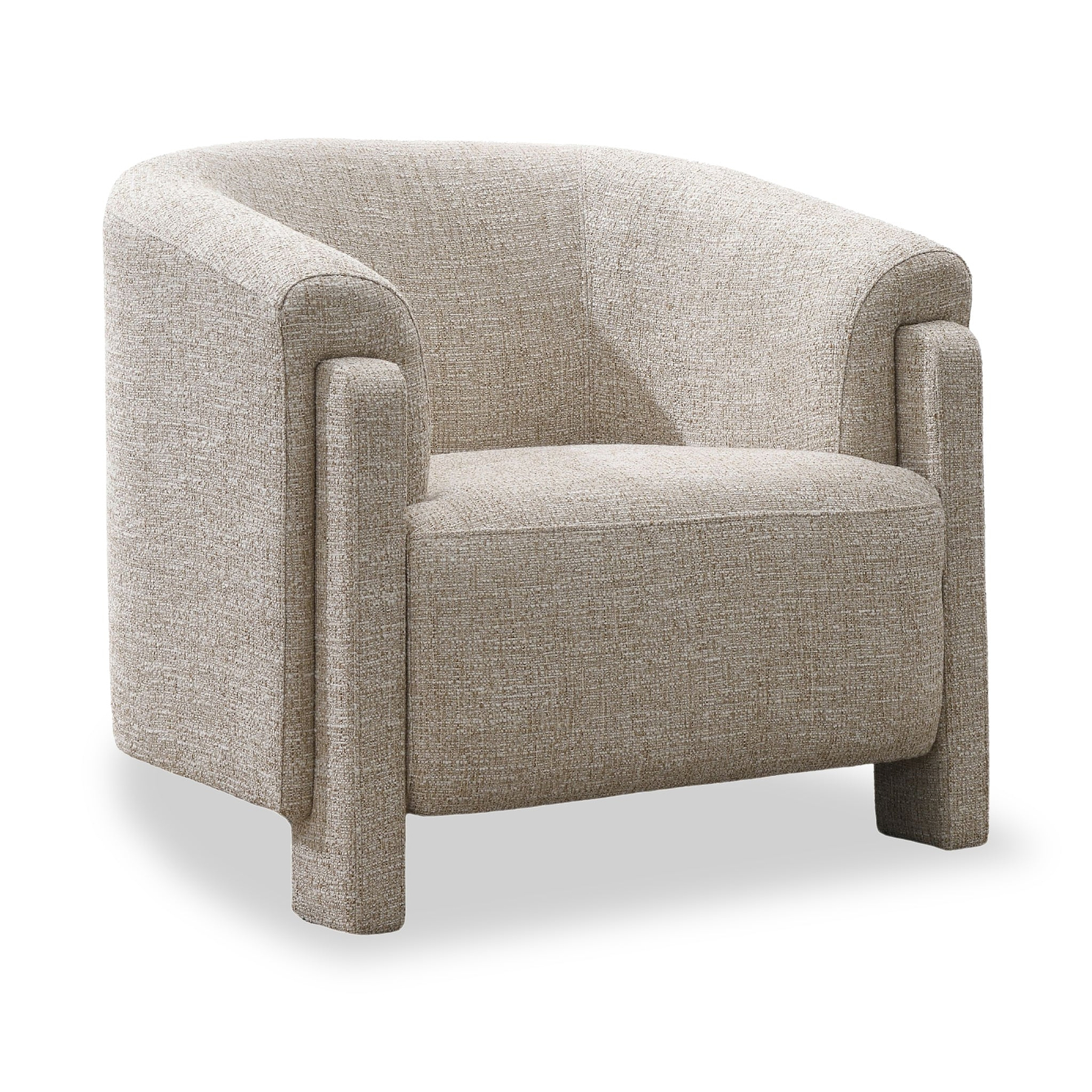 Callistro Curved Accent Chair from Roseland Furniture