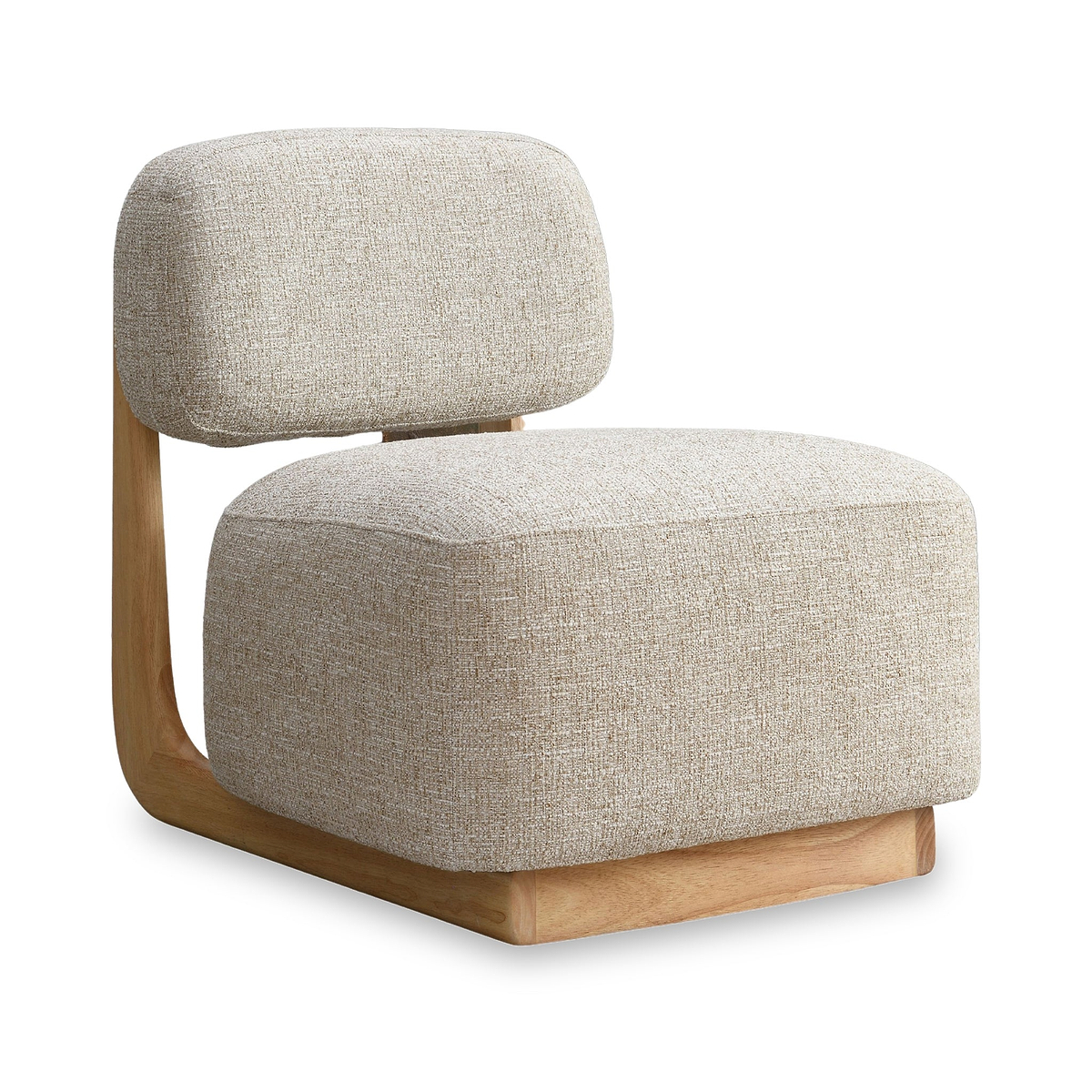 Altair Faux Linen Accent Chair from Roseland Furniture