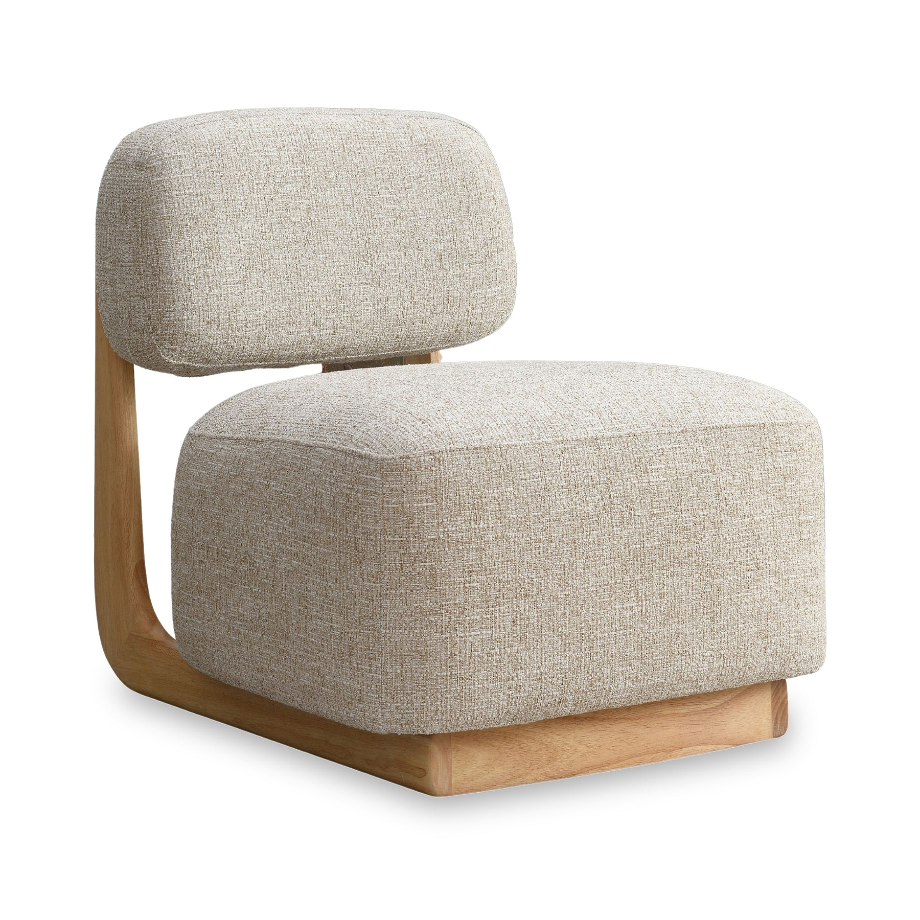 Altair Faux Linen Accent Chair from Roseland Furniture