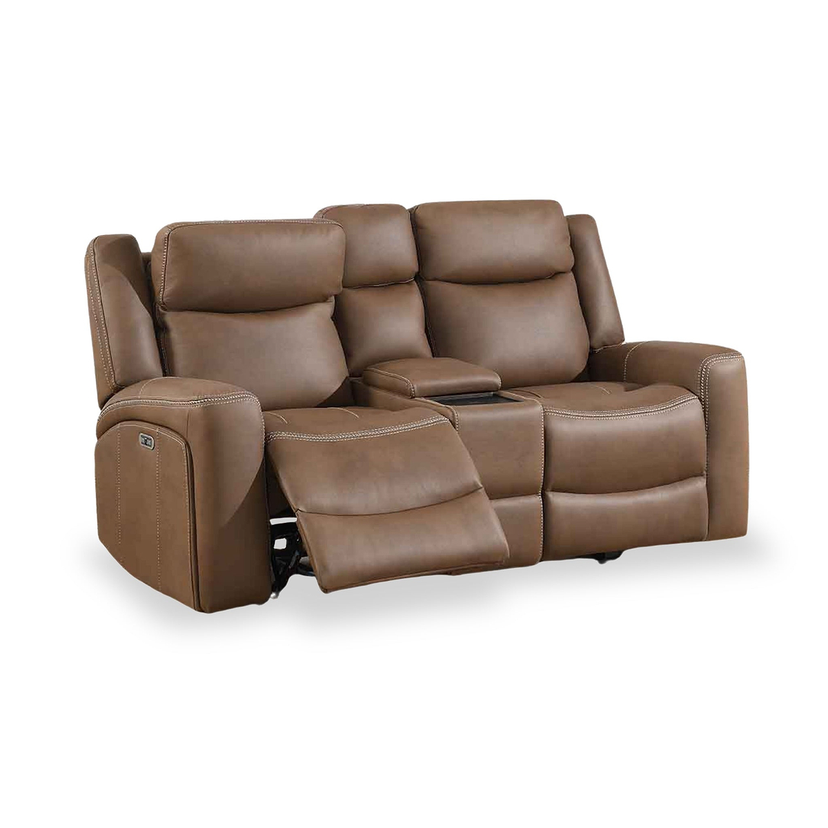 Lambeth 2 Seater Sofa with Console Angle1 from Roseland Furniture
